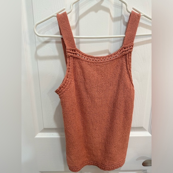 Banana Republic Factory sweater tank, XS, color rust - Picture 1 of 4